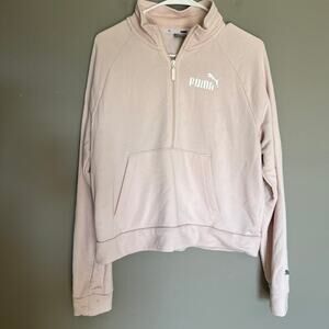 Pink Puma Pullover